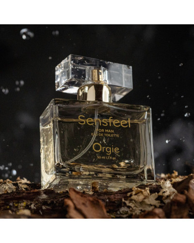 Чоловічі парфуми з феромонами Orgie – Sensfeel for Man (50 мл), цитрусово-деревний аромат - Фото №4
