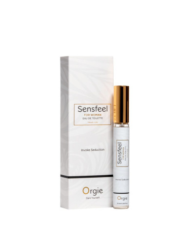 Жіночі парфуми з феромонами Orgie – Sensfeel for Woman Travel Size (10 мл), квітково-фруктовий аромат - Фото №1