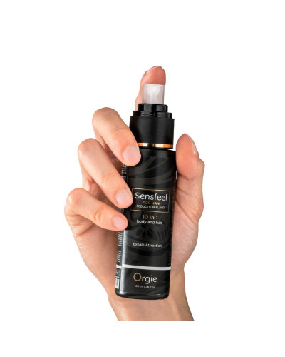 Лосьйон з феромонами для тіла та волосся Orgie – Sensfeel Seduction Elixir 10 in 1 for Man (100 мл) - Фото №2