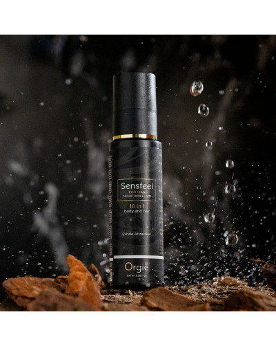 Лосьйон з феромонами для тіла та волосся Orgie – Sensfeel Seduction Elixir 10 in 1 for Man (100 мл) - Фото №4