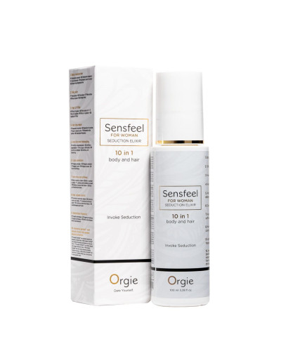 Лосьйон з феромонами для тіла та волосся Orgie – Sensfeel Seduction Elixir 10 in 1 for Woman (100 мл) - Фото №1
