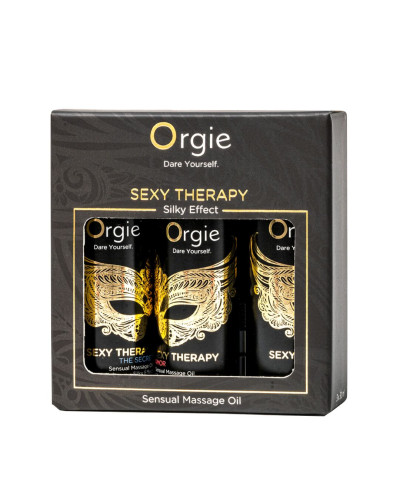 Набір масажних олій Orgie – Sexy Therapy Mini Size Collection (3х30 мл) - Фото №1