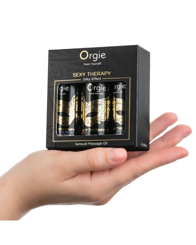 Набір масажних олій Orgie – Sexy Therapy Mini Size Collection (3х30 мл) - Фото №2