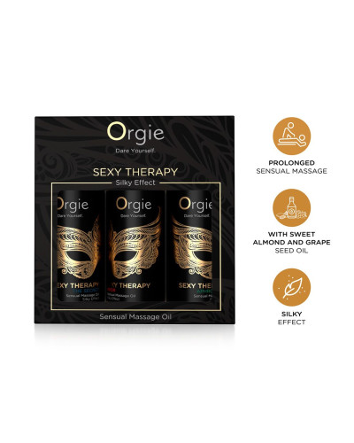 Набір масажних олій Orgie – Sexy Therapy Mini Size Collection (3х30 мл) - Фото №3
