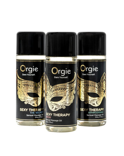 Набір масажних олій Orgie – Sexy Therapy Mini Size Collection (3х30 мл) - Фото №4
