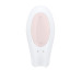 Смартвібратор для пар Satisfyer Double Joy White із широким кліторальним стимулятором - Фото №3