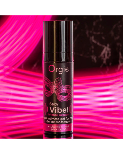 Рідкий вібратор Orgie - Sexy Vibe! Intense Orgasm (15 мл) - Фото №4