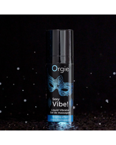 Рідкий вібратор Orgie - Sexy Vibe! Liquid Vibrator (15 мл) - Фото №4
