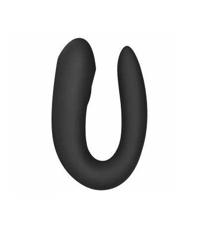 Смарт-вібратор для пар Satisfyer Double Joy Black із широким кліторальним стимулятором - Фото №2