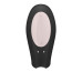 Смарт-вібратор для пар Satisfyer Double Joy Black із широким кліторальним стимулятором - Фото №3