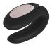 Смарт-вібратор для пар Satisfyer Double Joy Black із широким кліторальним стимулятором - Фото №4