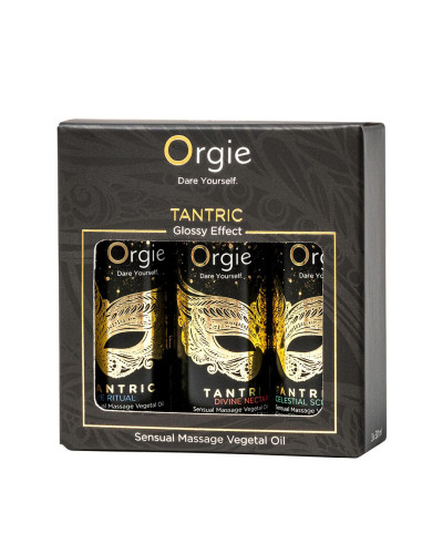 Набір олій для тантричного масажу Orgie – Tantric Mini Size Collection (3х30 мл), зволоження - Фото №1