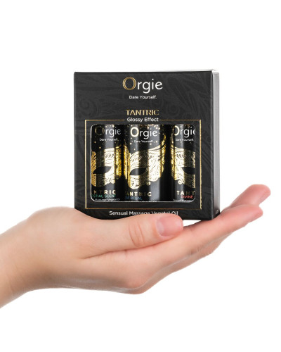 Набір олій для тантричного масажу Orgie – Tantric Mini Size Collection (3х30 мл), зволоження - Фото №2