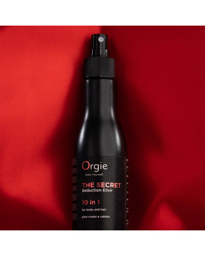 Лосьйон з феромонами для тіла та волосся Orgie – The Secret Seduction Elixir 10 in 1 (200 мл), для неї - Фото №4