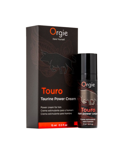 Крем для ерекції Orgie - Touro Power Cream (15 мл) - Фото №1