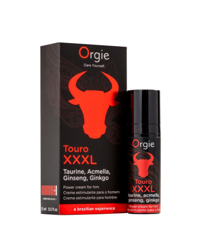 Крем для ерекції Orgie - Touro XXXL Power Cream (15 мл) - Фото №1