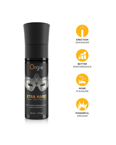 Гель для стимуляції члена Orgie - Xtra Hard Power Gel For Him (50 мл) - Фото №3