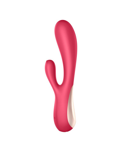 Смарт вибратор-кролик Satisfyer Mono Flex Red, 2 мотора, управление через интернет - Фото №3