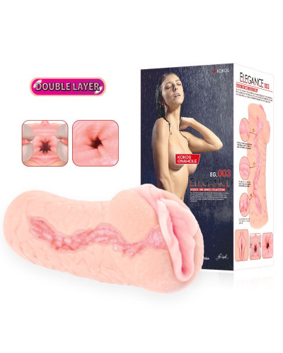 Мастурбатор Kokos Elegance 003 Double Layer - Фото №5