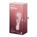 Смарт вібратор-кролик Satisfyer Mono Flex Mauve, 2 мотори, керування через інтернет - Фото №4