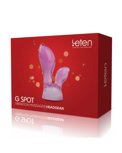 Насадка для вибромассажера Leten G SPOT HEADGEAR - 1 (40 x 105 мм) - Фото №2