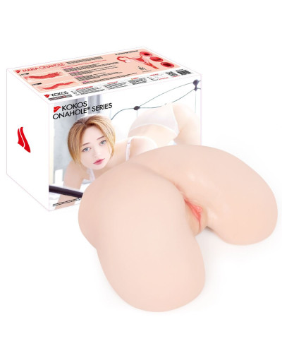 Мастурбатор Kokos 003 Maria ONAHOLE Real Hips Double Layer - Фото №3