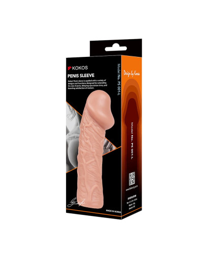 Насадка на член Kokos Penis Sleeve PS 001 L - Фото №2