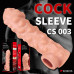 Насадка на член Kokos Cock Sleeve CS 003 M - Фото №6