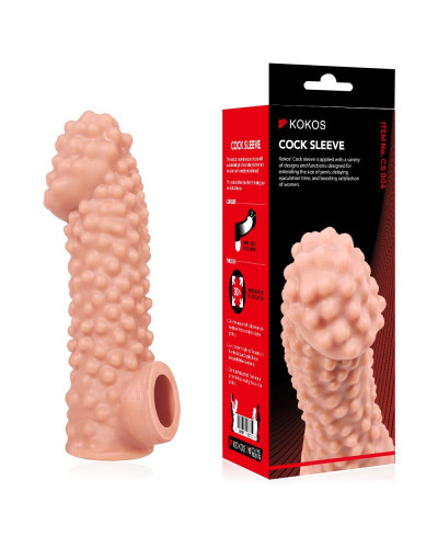 Насадка на член Kokos Cock Sleeve CS 004 M - Фото №2