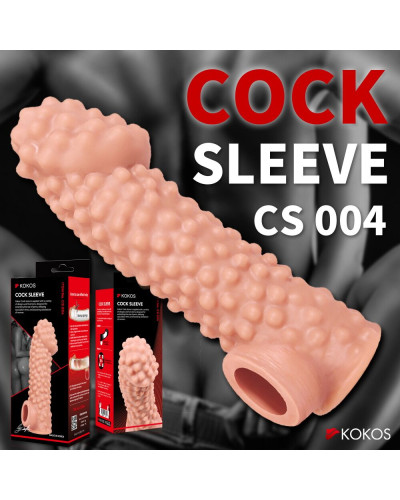 Насадка на член Kokos Cock Sleeve CS 004 M - Фото №6