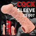 Насадка на член Kokos Cock Sleeve CS 007 M - Фото №8