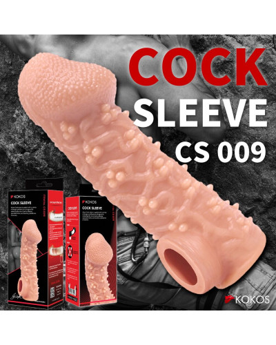 Насадка на член Kokos Cock Sleeve CS 009 M - Фото №8