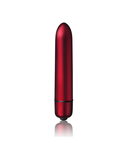 Віброкуля Rocks Off RO-90mm 10 Speed ​​Scarlet Velvet матова - Фото №1