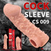 Насадка на член Kokos Cock Sleeve CS 009 L - Фото №8