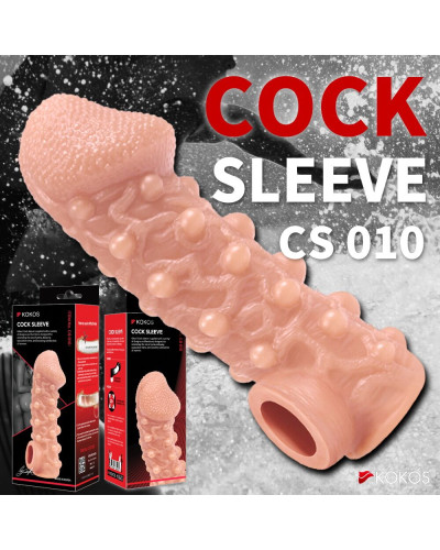 Насадка на член Kokos Cock Sleeve CS 010 M - Фото №8