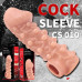 Насадка на член Kokos Cock Sleeve CS 010 L - Фото №8