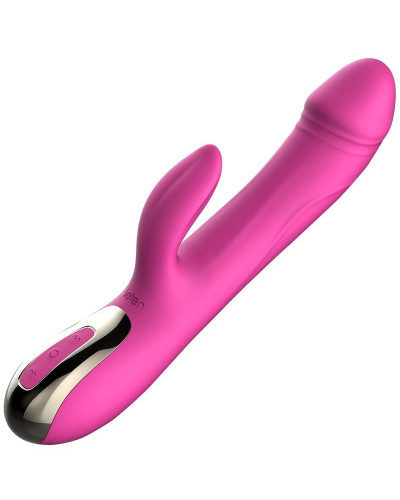 Вибратор-пульсатор Leten Automatical Thrusting Vibrator с подогревом, перезаряжаемый, 10 режимов - Фото №1
