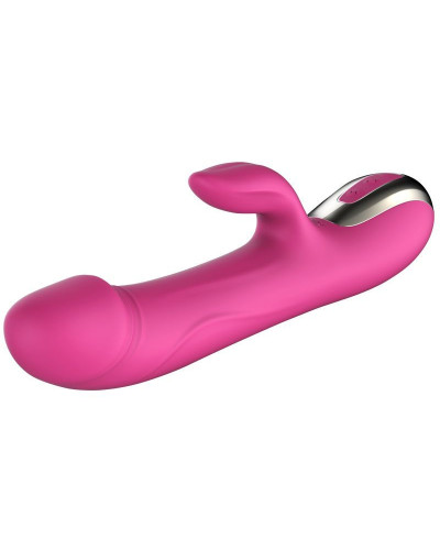 Вибратор-пульсатор Leten Automatical Thrusting Vibrator с подогревом, перезаряжаемый, 10 режимов - Фото №3