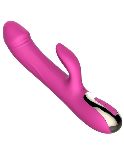 Вибратор-пульсатор Leten Automatical Thrusting Vibrator с подогревом, перезаряжаемый, 10 режимов - Фото №4