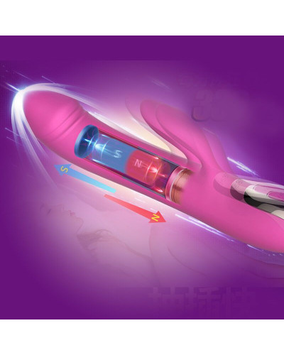 Вибратор-пульсатор Leten Automatical Thrusting Vibrator с подогревом, перезаряжаемый, 10 режимов - Фото №7