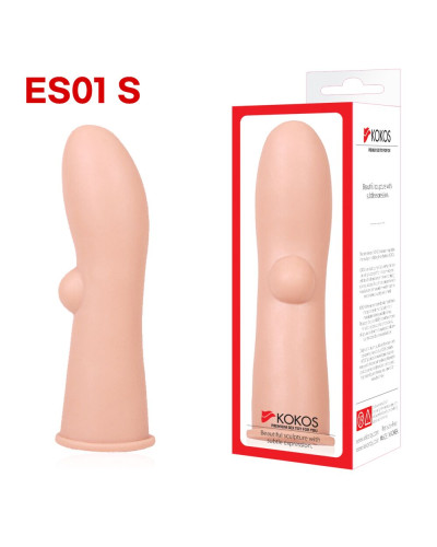 Насадка на член Kokos Extreme Sleeve ES.01 розмір S - Фото №3