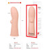 Насадка на член Kokos Extreme Sleeve ES.01 розмір S - Фото №4