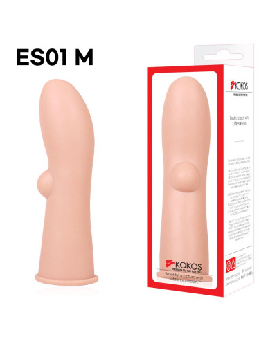 Насадка на член Kokos Extreme Sleeve ES.01 розмір M - Фото №3