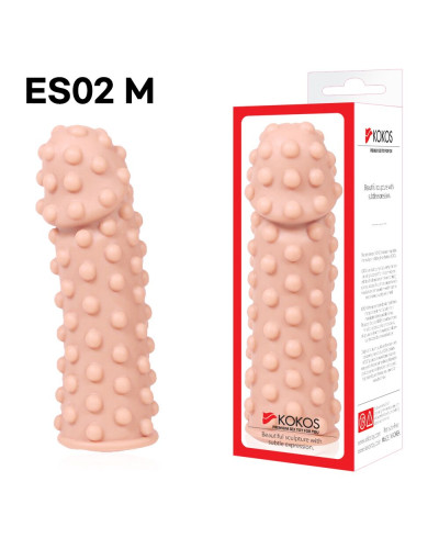 Насадка на член Kokos Extreme Sleeve ES.02 розмір M - Фото №4
