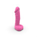 Свеча в виде члена Pure Bliss MINI Pink 15 см - Фото №4