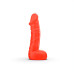 Свеча в виде члена Pure Bliss MINI Orange 15 см - Фото №1