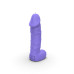 Свеча в виде члена Pure Bliss MINI Violet 15 см - Фото №4