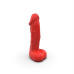 Свеча в виде члена Pure Bliss BIG Red 18 см - Фото №4