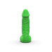 Свеча в виде члена Pure Bliss BIG Green 18 см - Фото №2