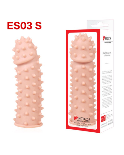 Насадка на член Kokos Extreme Sleeve ES.03 розмір S - Фото №4
